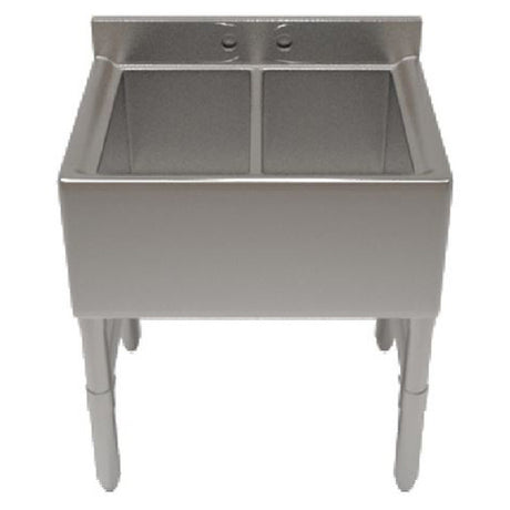 NBR Equipment UW-3-101410-36 Slim-Line Underbar Sink Unit Three-compartment 36"W X 18-1/4"D X 32-1/2"H Overall Size