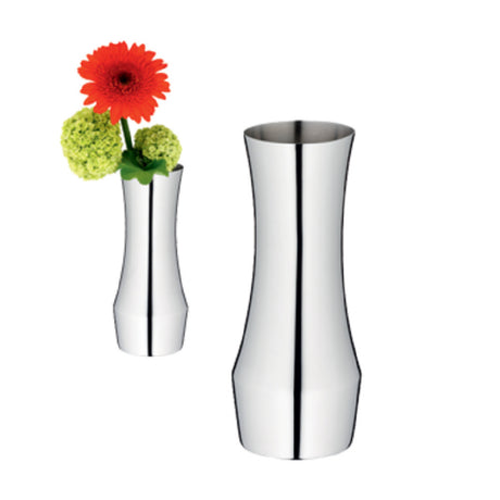 Bauscher Hepp 55.0061.6040 - Flower Vase, 2-3/4" Dia. X 7"H, 18/10 Stainless Steel