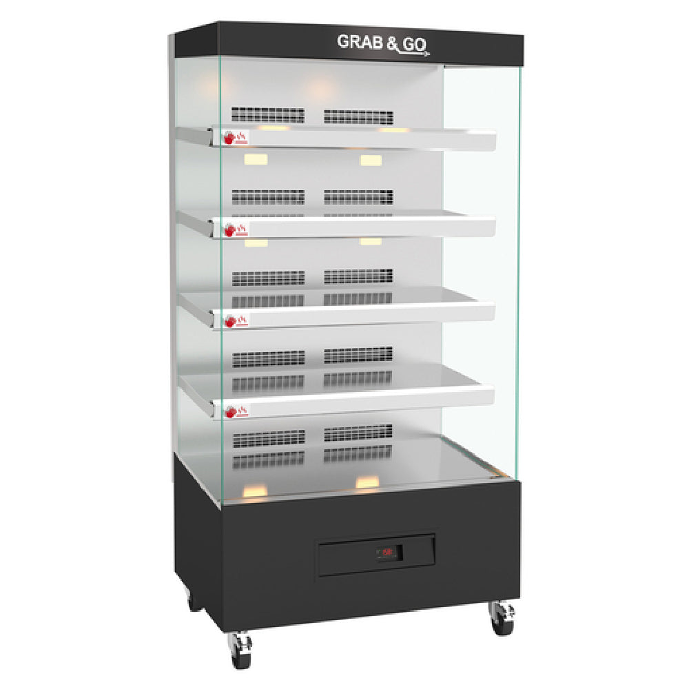 Rotisol 10MCV5LS Essentiel Heated Display Merchandiser 40-3/8"W Front-loading