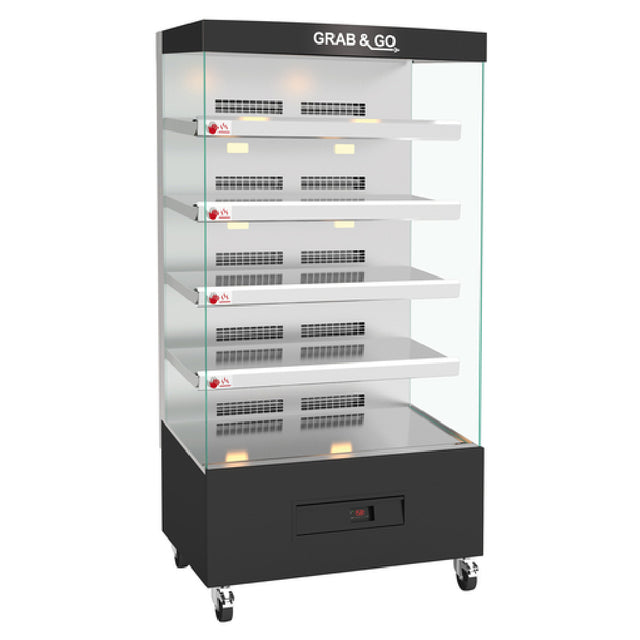 Rotisol 10MCV5LS Essentiel Heated Display Merchandiser 40-3/8"W Front-loading