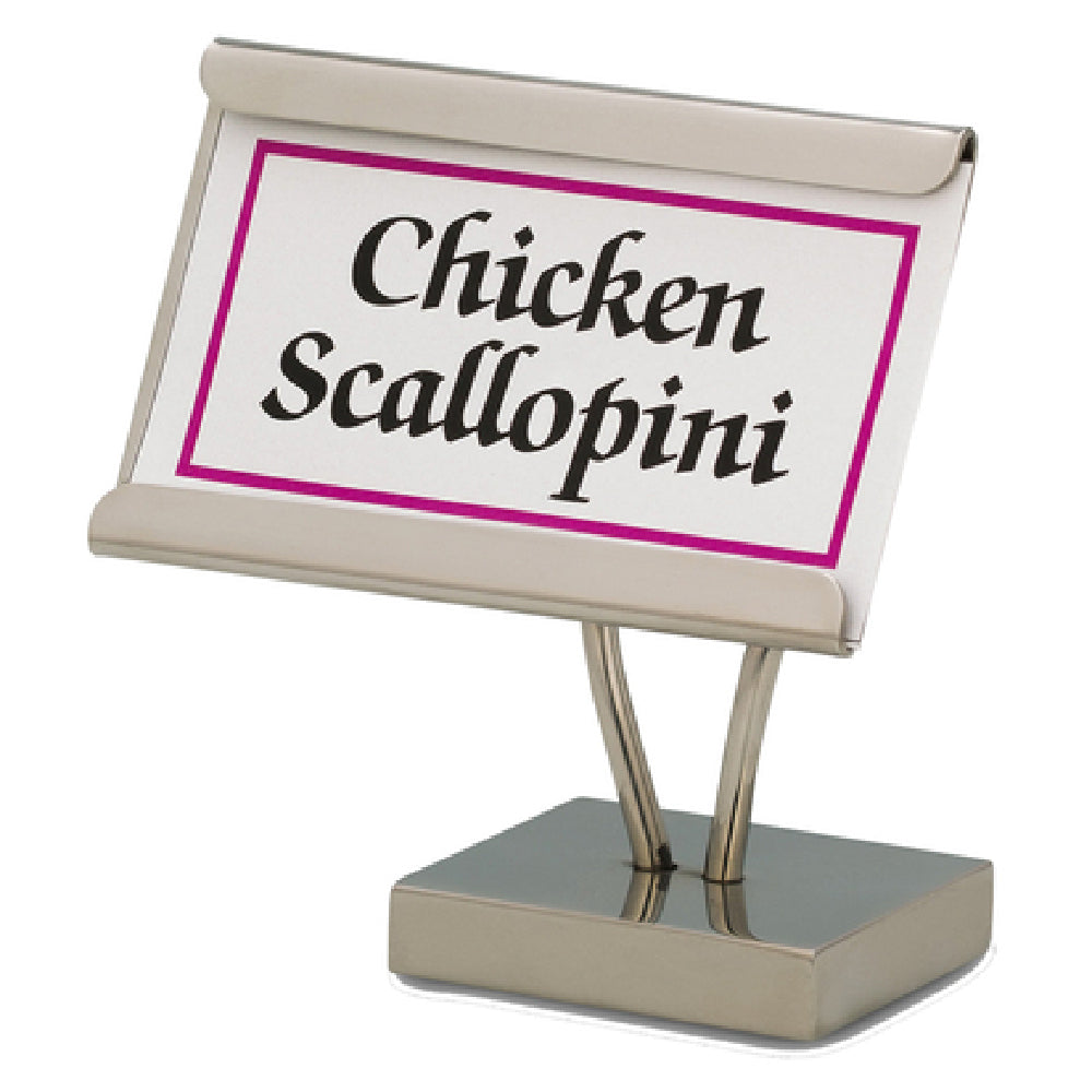 Bon Chef 61327 - Signage Display, 3-1/2" X 2-5/8" X 3-3/4", Small