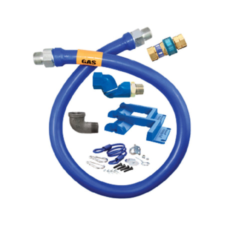 Dormont 16100BPQSR60PS Dormont Blue Hose™ Moveable Gas Connector Hose Assembly