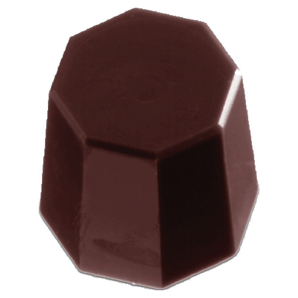 JB Prince K717 Chocolate Mold (24) Octagon 1-1/8"L X 1"W (28mm X 26mm)