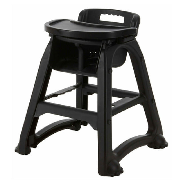 Omcan 43831 (43831) High Chair 25-1/2"W X 23"D X 29-1/2H Detachable Tray & Seatbelt