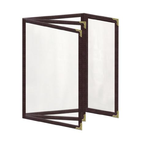 Risch TETBQ 5.5X8.5-NYLON Deluxe Sewn Nylon Menu Cover (specify Color) 5-1/2" X 8-1/2"