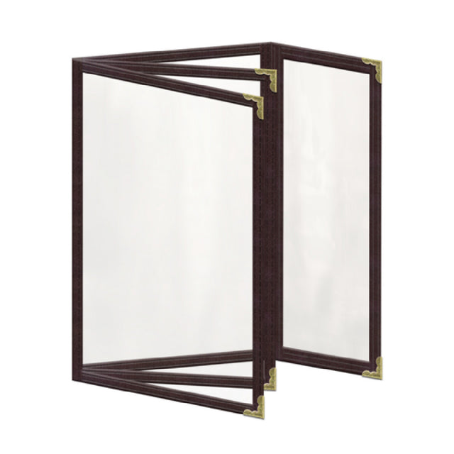 Risch TETBQ 5.5X8.5-NYLON Deluxe Sewn Nylon Menu Cover (specify Color) 5-1/2" X 8-1/2"