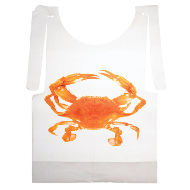 Harold Import Co. 14510 Maine Man Crab Bib 15" X 17" Disposable