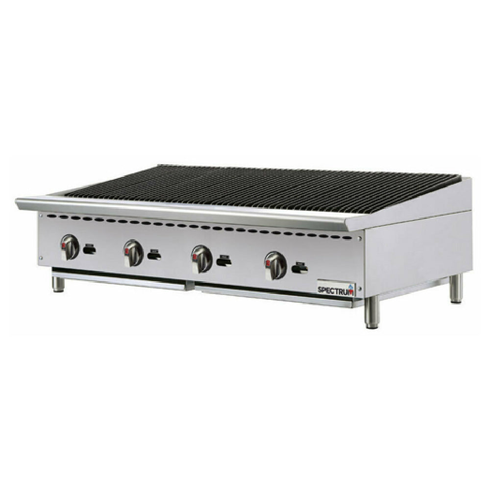 Winco NGCB-48R Spectrum™ Charbroiler Natural Gas Countertop