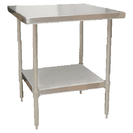 Franklin Machine Products 280-1782 Work Table 60X3018 Gauge Stainless Steel Top