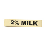 Service Ideas FB2MILK Service Ideas Flavor Band Rubber Band 2% Milk White