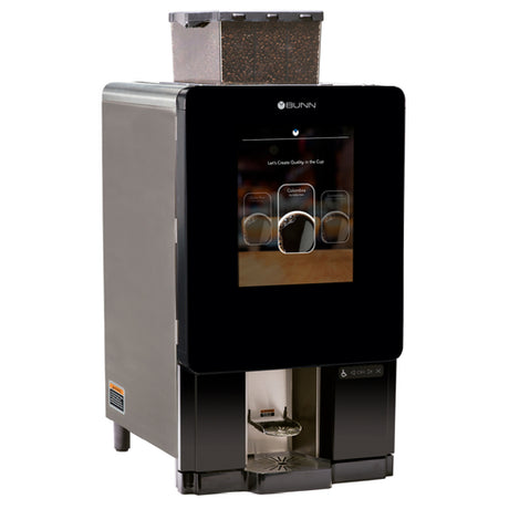 Bunn 44400.0201 Sure Immersion™ Model 312 Bean To Cup Coffee Brewer Barcode Printer Compatible