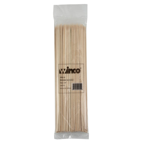 Winco WSK-10 Skewers 10" Bamboo (100 Pieces Per Bag Qty Break = 30 Bag)