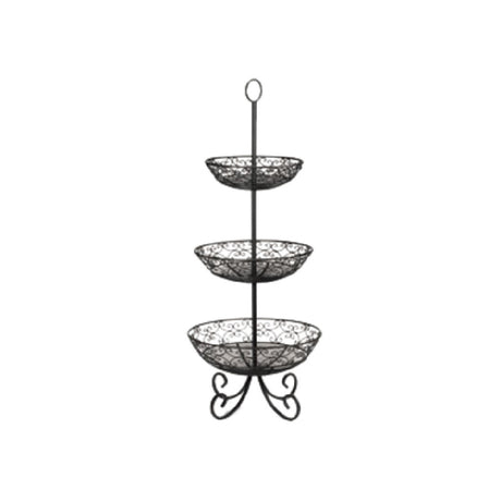 Tablecraft BKT3 Mediterranean Collection™ Basket Three-tiered 1012 & 14" Baskets