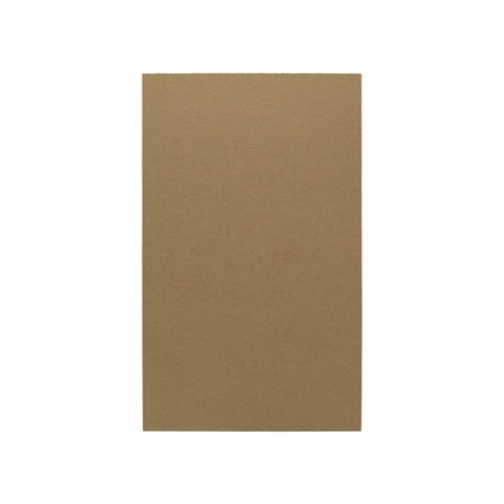 Risch CHIP 8.5X14 8 1/2 X 14 Brown And Rigid Hardboard Menu Stiffener Made For All Clear Vinyl And Deluxe Sewn Menu Covers