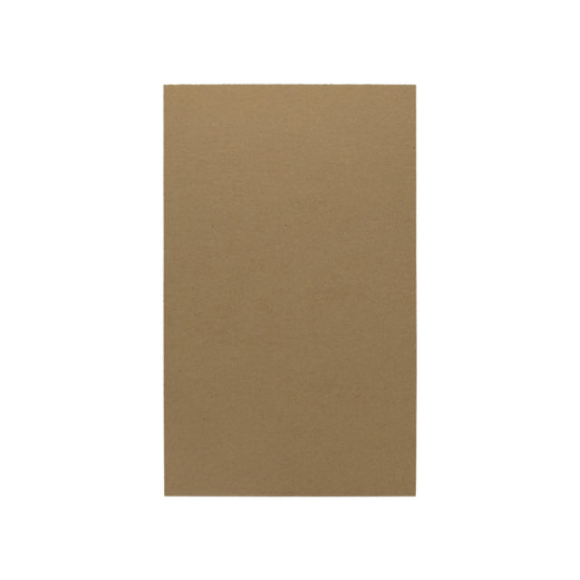 Risch CHIP 8.5X14 8 1/2 X 14 Brown And Rigid Hardboard Menu Stiffener Made For All Clear Vinyl And Deluxe Sewn Menu Covers