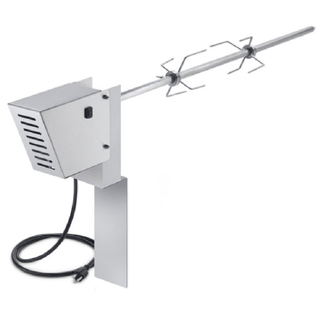 Crown Verity CV-RT-24BI Rotisserie Assembly For BI And Estate 24 Left Side Comes With 1 Set Of 5" Forks