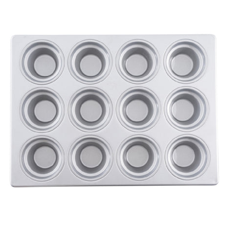 Tablecraft 12476 Large Crown Muffin Pan 6 Oz. 18" X 13" X 2"