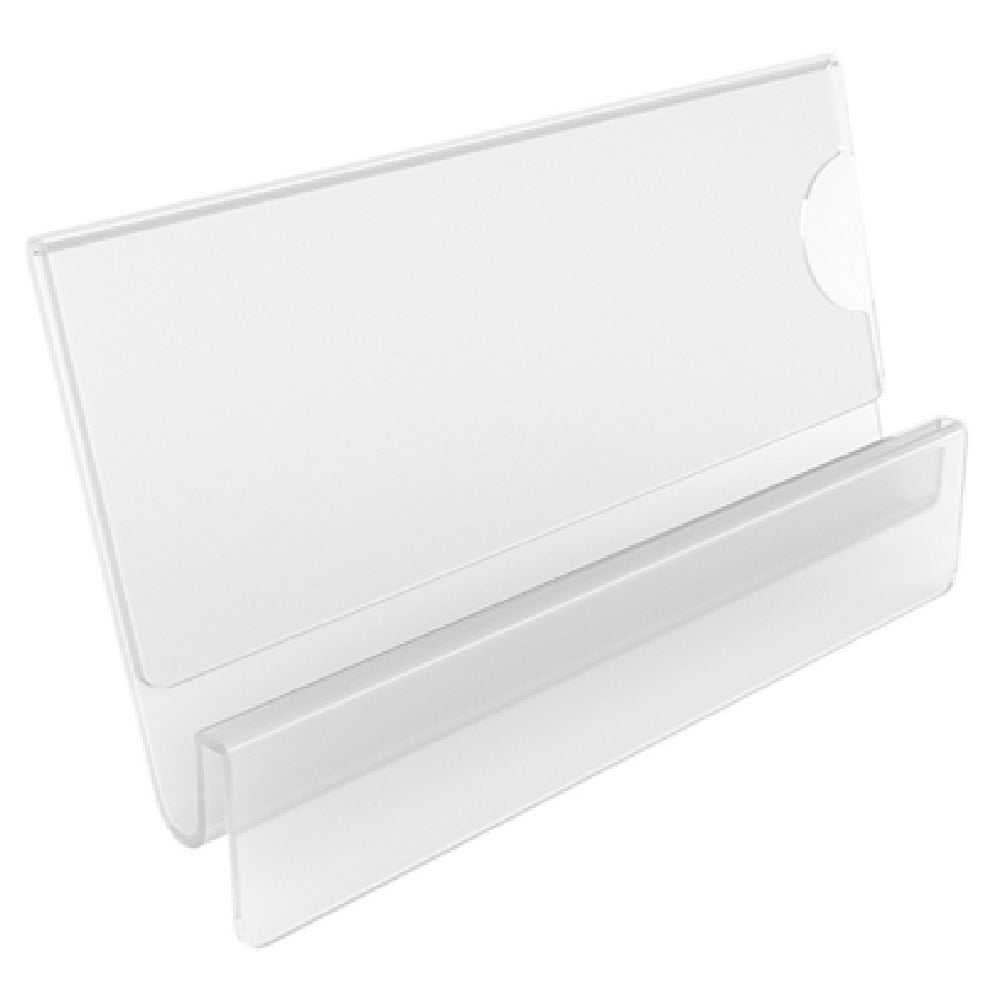Bauscher Hepp 57.0161.9991 - Label Holder, 3-1/8" X 3/4" X 2-1/4"H, Rear