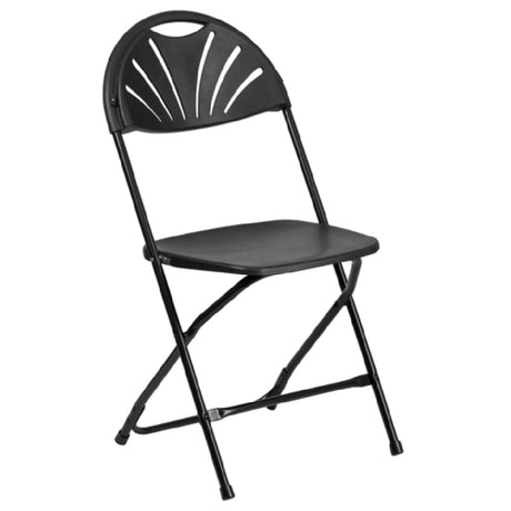 Flash Furniture LE-L-4-BK-GG Hercules Series Folding Chair 800 Lb. Weight Capacity