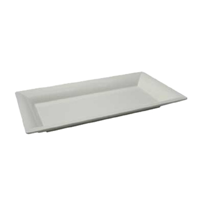 Bon Chef 53403WHITE Display Pan 19-1/8" X 10-3/8" X 1-7/8" Rectangular