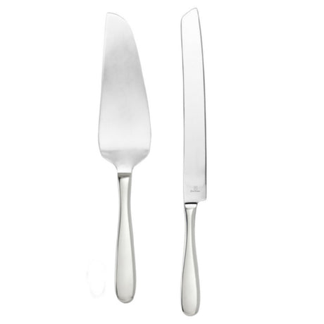 Fortessa 1.5.622.00.072 Grand City Cake Server/knife Set Serrated Blade