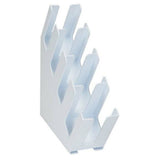 Dispense-Rite LID-4WT - Cup And Lid Organizer, Four Sections, Slim Design