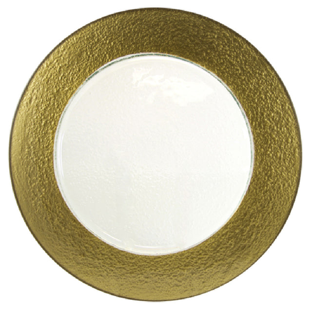 10 Strawberry St HAL-GLD340 - Charger Plate, 13", Round