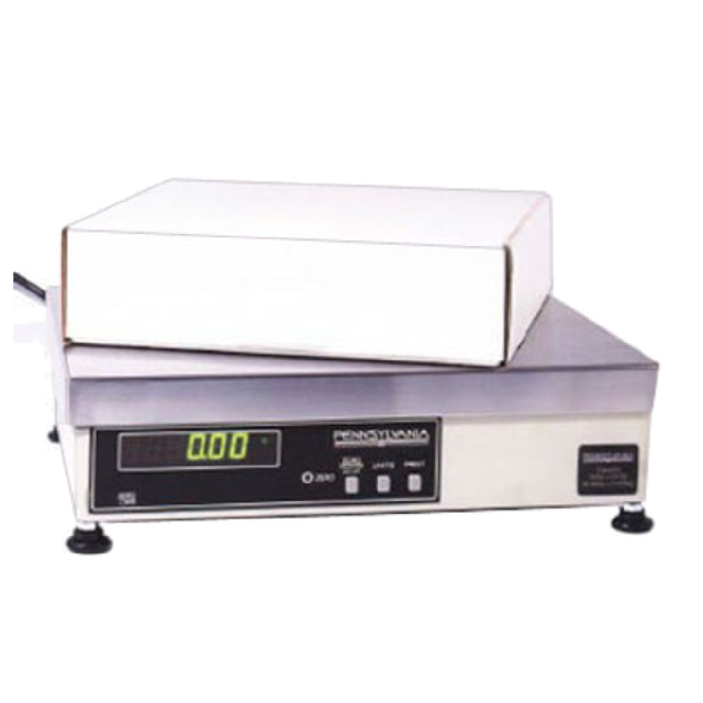 Penn Scale 7300 Bench Weighing Scale 25102050100150 & 200 Lb. Capacity 12" X 14" Stainless Steel Platform