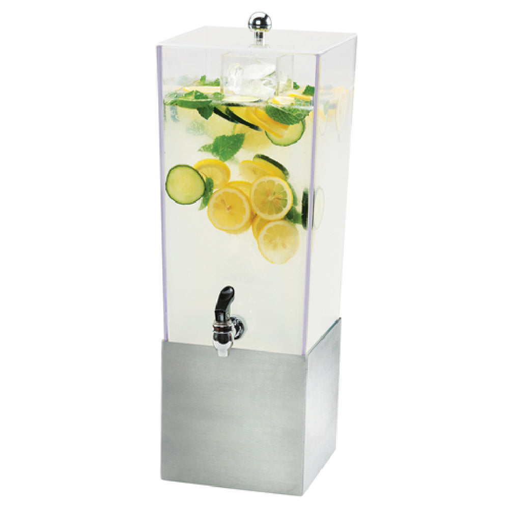 Cal Mil 3324-3-55 Beverage Dispenser 3 Gallon Capacity 7-1/2"W X 9-1/2"D X 23-1/2"H