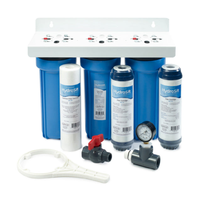 Krowne KR-HS3-KIT Krowne Hydrosift Triple Filter Assembly Kit Includes Triple Filter Assembly With Mounting Bracket