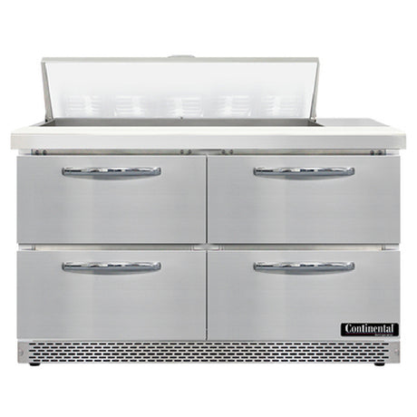 Continental Refrigerator SW48N10-FB-D Sandwich Unit Front Breather 48"W