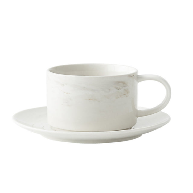 1880 Hospitality L6200000510 - Marble Cappuccino Cup, 8.75 Oz., Porcelain