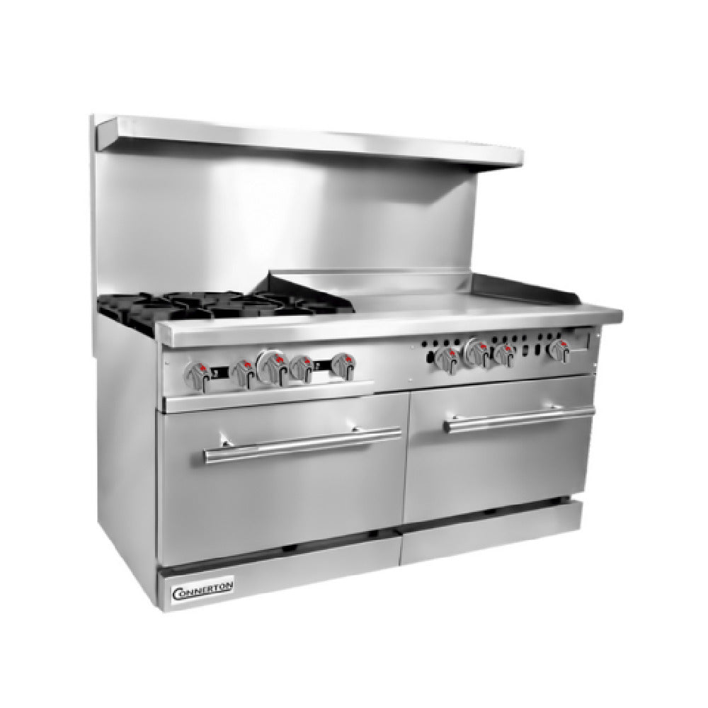Connerton Cooking CN60-2-48G_LP Restaurant Range Gas 60"W X 33.9"D