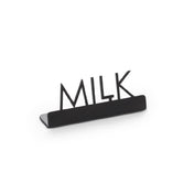 American Metalcraft SBM3 - Laser Cut Sign, 0.9"W X 3"D X 1-1/4"H, Black
