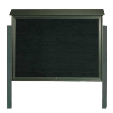 Aarco PLD4052TLDPP-4 Message Center 52"W X 40"H Freestanding