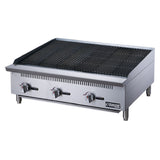 Dukers Appliance Co. USA Ltd. DCCB36 Charbroiler Gas Countertop