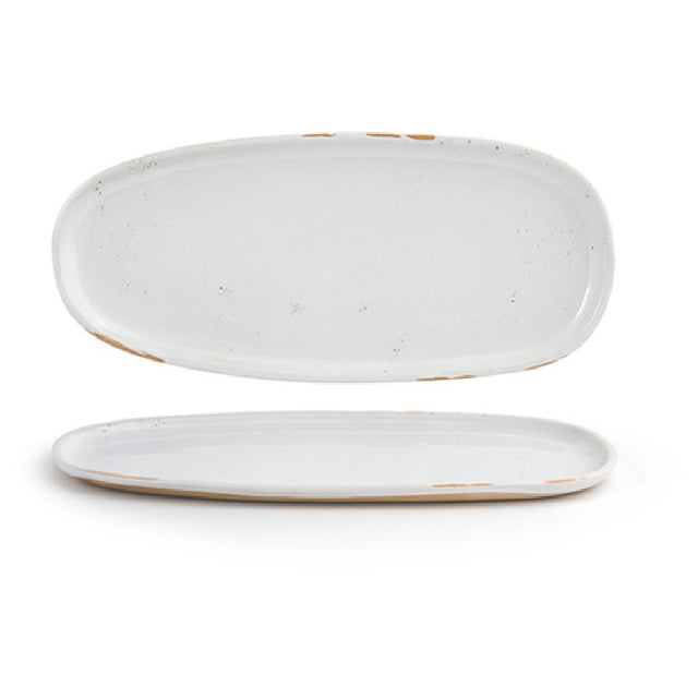 FOH DSP037BEP23 Artefact™ Plate 11" X 5" Oval