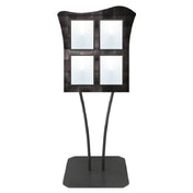 Hubert 69719 - Menu Board, 4-pocket, Floor Stand