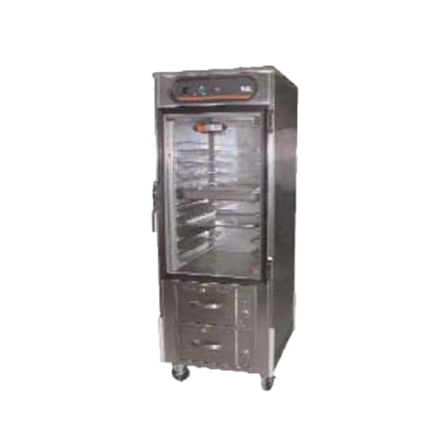 Carter Hoffmann HL8-10-RW_120/60/1 HotLOGIX Dual Holding Cabinet With Drawer Warmer-HL8 Series