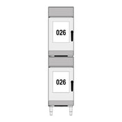 Lainox KCOE026 Stacking Kit 75.2" H Compact 6 X 2/3 Hotel Pan (2/3 GN) Combi Oven On Top