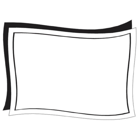 Hubert 94460 - Merchandising Tag, 3-5/8" X 2-11/16"H, Rectangular