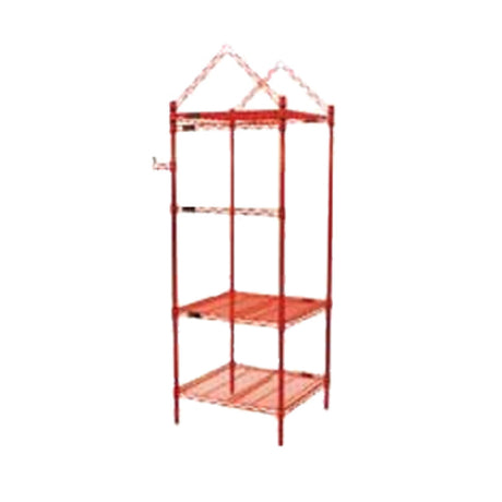 Eagle SGD2424R Soft Goods Display Unit 24"W X 24"D X 64"H (3) Wire Shelves