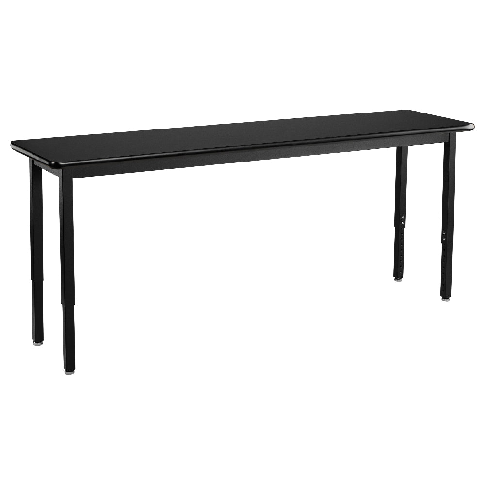 National Public Seating HDTX-1848 NPS® Heavy Duty Steel Table 18" X 48" 16-gauge Channel Frame