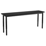 National Public Seating HDTX-1872 NPS® Heavy Duty Steel Table 18" X 72" 16-gauge Channel Frame