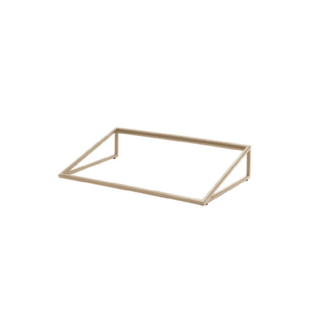 Steelite 7364MW340 Rectangle Angled Riser 13.875" X 21.875" X 4.5" Pivot