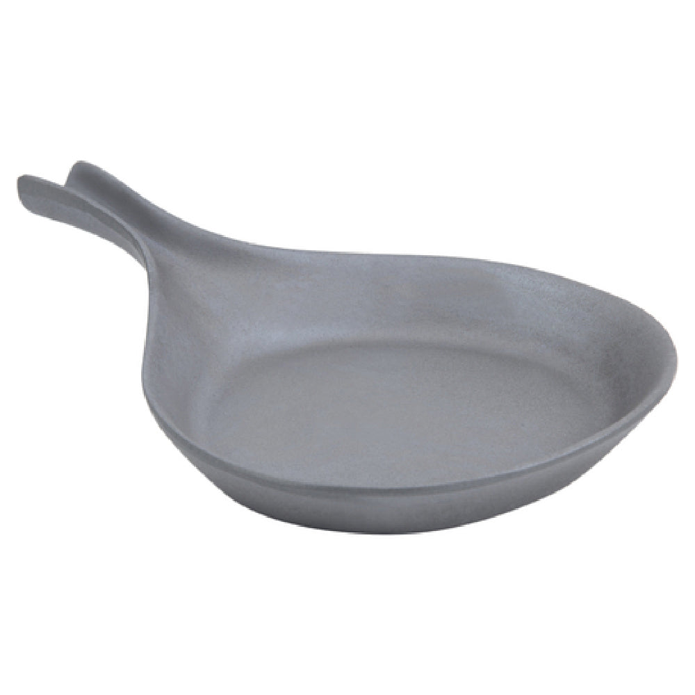 Bon Chef 5011TANGREVISION - Individual Salad/Sandwich/Egg Pan, 8", Aluminum With Ceramic-look Coating
