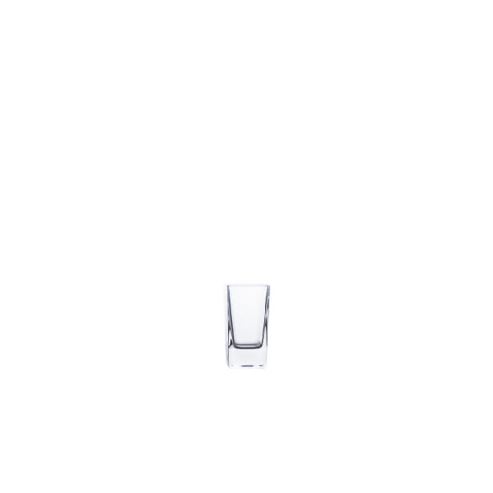 Hospitality Brands HG0275-072 Hospitality Brands Square Shot Glass 2.75 Oz. (72 Each Per Case)