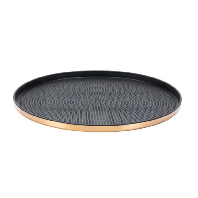 Service Ideas TRME12RIRG Insert Tray 12" Dia. X 0.63"H Non-slip Tray