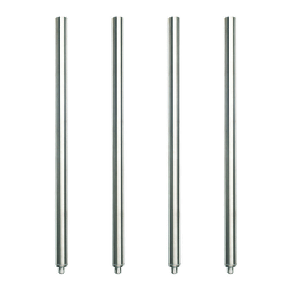 Hubert 142640 - Kratos Worktable Legs Set, 22" Length, With Polyurethane Casters