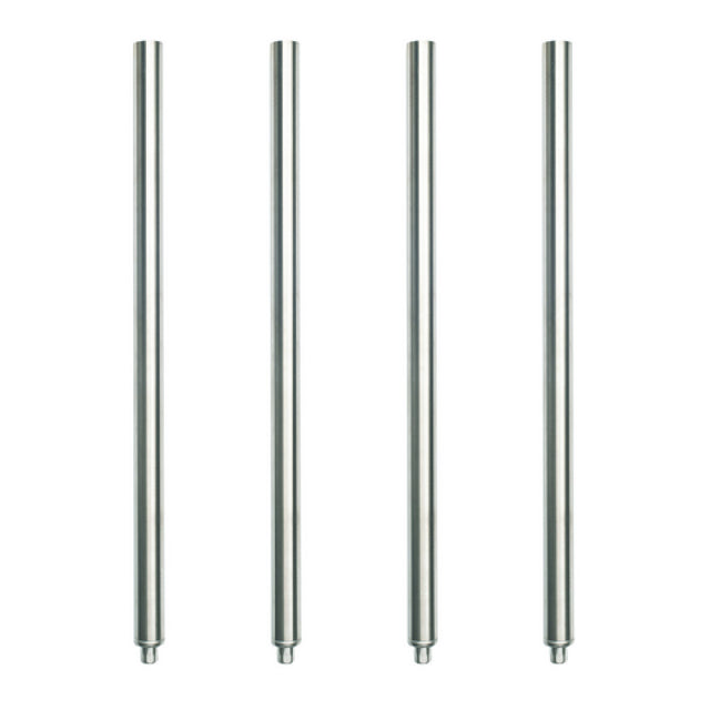 Hubert 142640 - Kratos Worktable Legs Set, 22" Length, With Polyurethane Casters